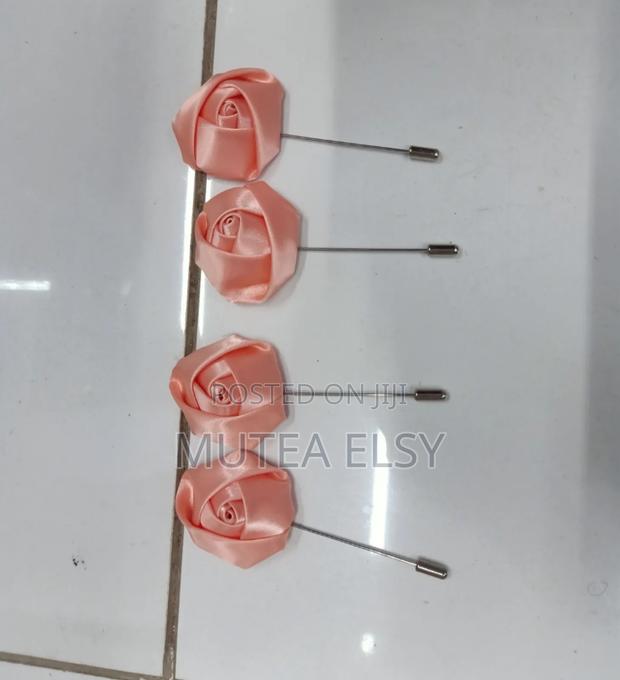 Peach Orange Lapel Pins - thumbnail 3