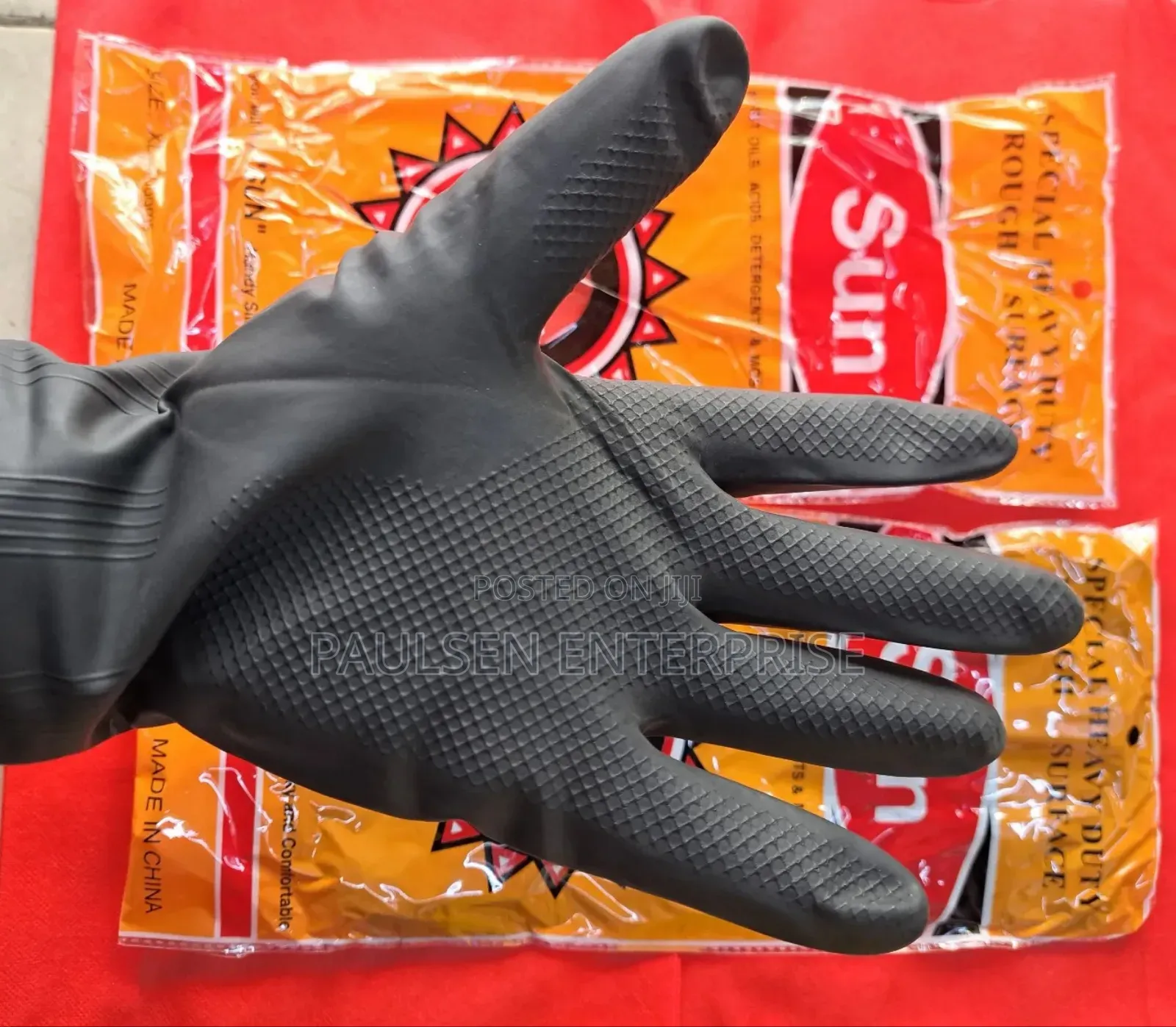 Industrial Rubber Gloves (100gms)