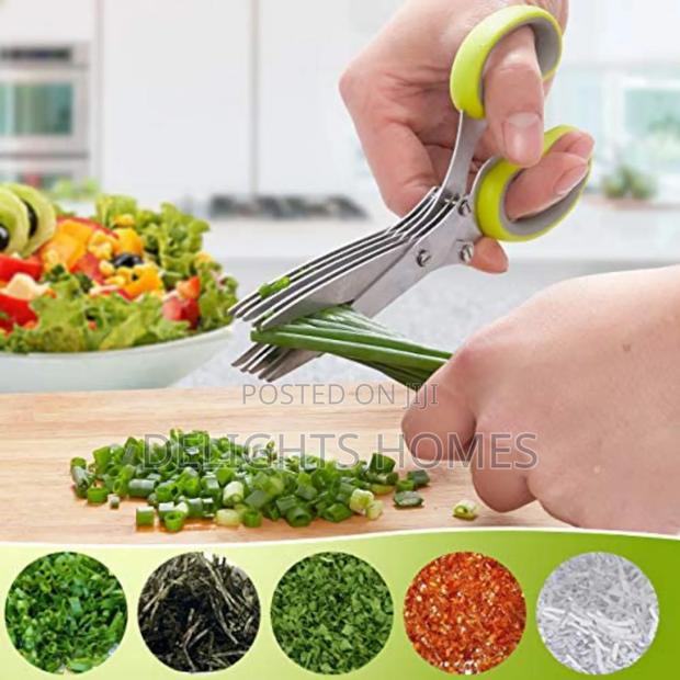 5 Blade Herbs Scissors
