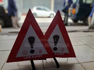 Triangular Life Saver Reflective Signage