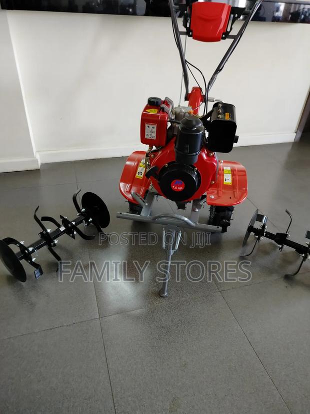 10hp Diesel Powered Tiller With Accessories