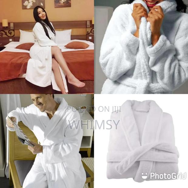 Cotton Unisex Luxury Bathrobe - main view