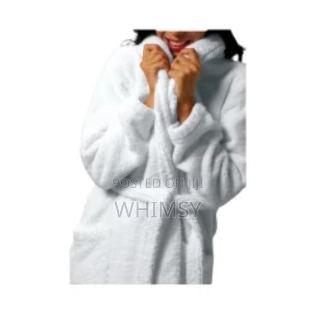 Cotton Unisex Luxury Bathrobe - thumbnail 2
