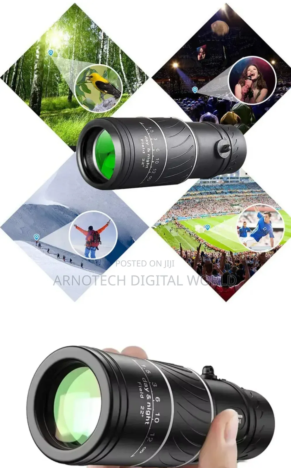 Long Range Hd Monocular Telescope