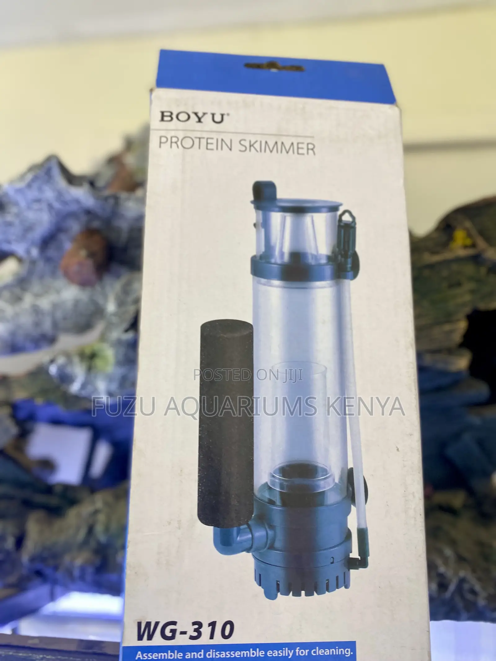 All-in-One Protein Skimmer – Plug, Skim, and Go!