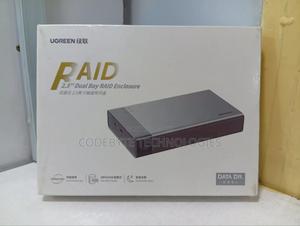 Ugreen 2.5′′ Sata Dual Bay Raid Hard Drive Enclosure – Cm381 - thumbnail 2