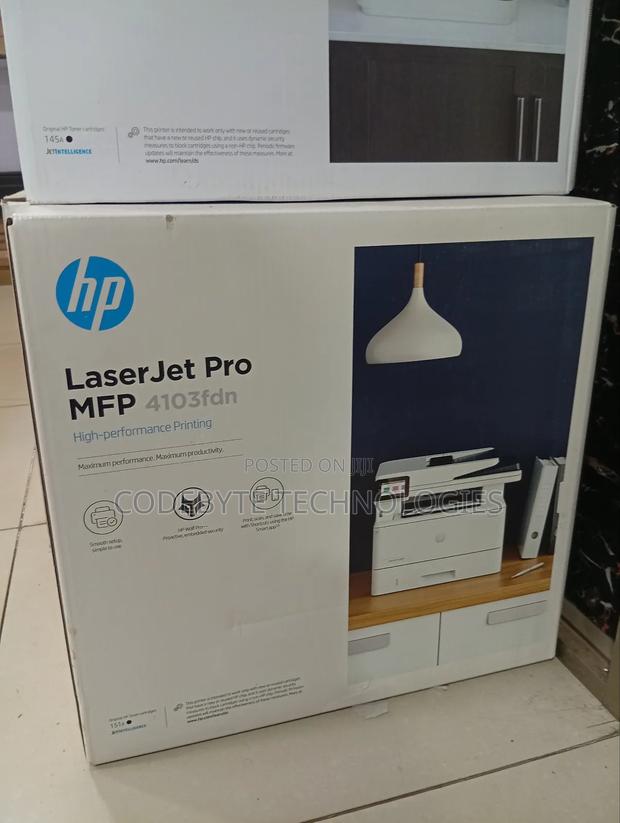 Hp Laserjet Pro MFP 4103fdn Printer - main view