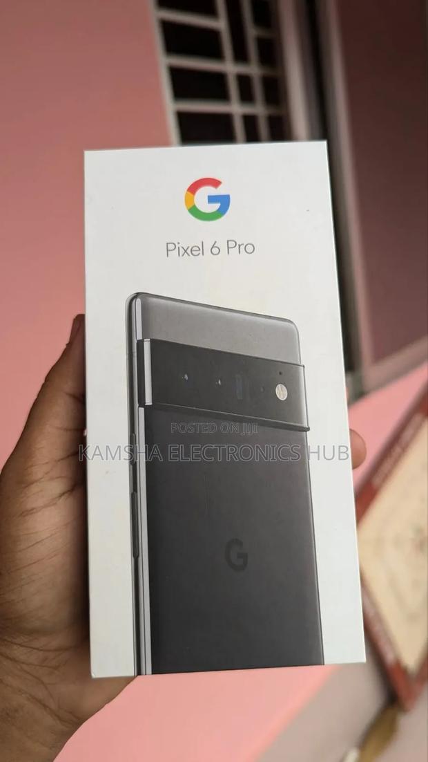 New Google Pixel 6 Pro 128 GB Black - main view