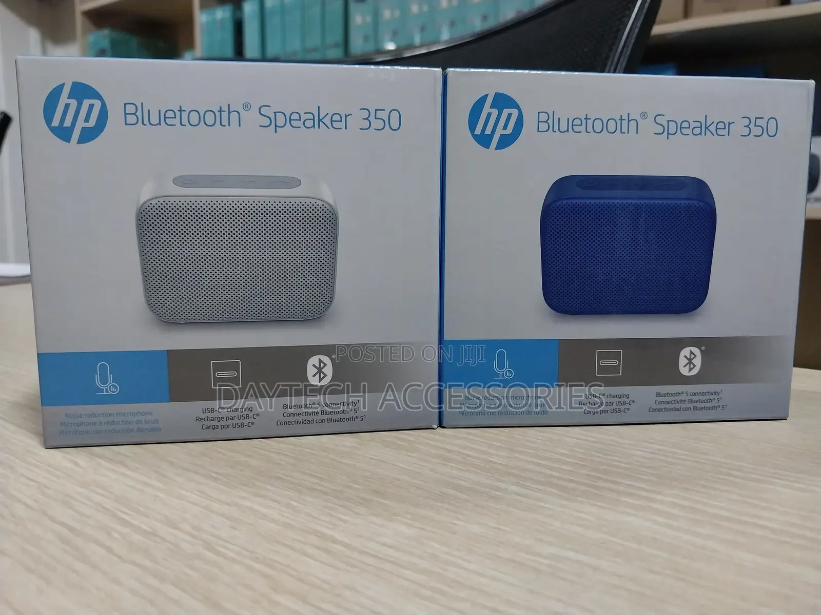 Hp Bluetooth Speaker 350 Blue- 2d804aaa