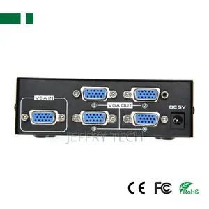 Vga-2004 1080p 1x4 200mhz Vga Video Splitter