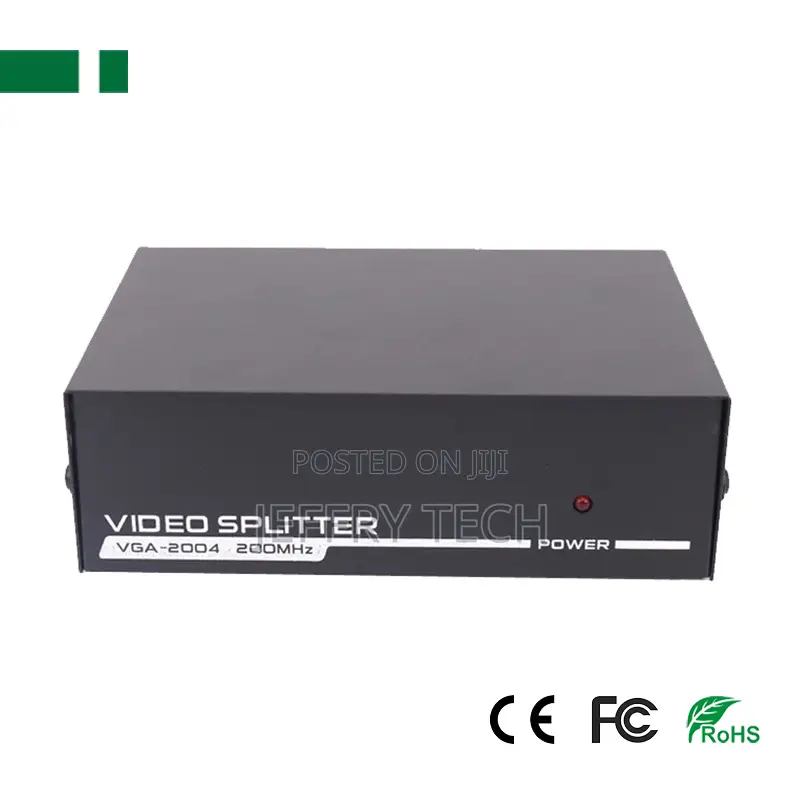 Vga-2004 1080p 1x4 200mhz Vga Video Splitter