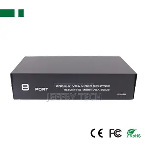 Vga-2008 1080p 1x8 200mhz Vga Video Splitter