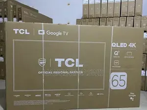 TCL 65” Inch Qled Pro Plus Google Tv 65 C655+