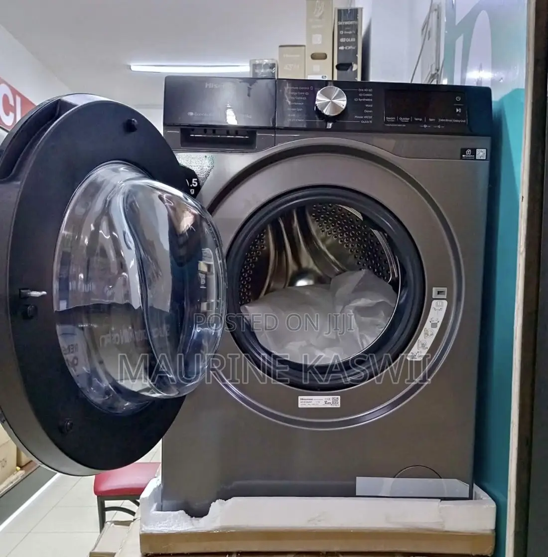Hisense 10.5kg Washer Spin Automatic Machine (Brand New