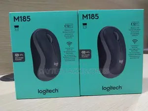 Logitech Wireless Mouse M185 (910002240) Mouse - Black