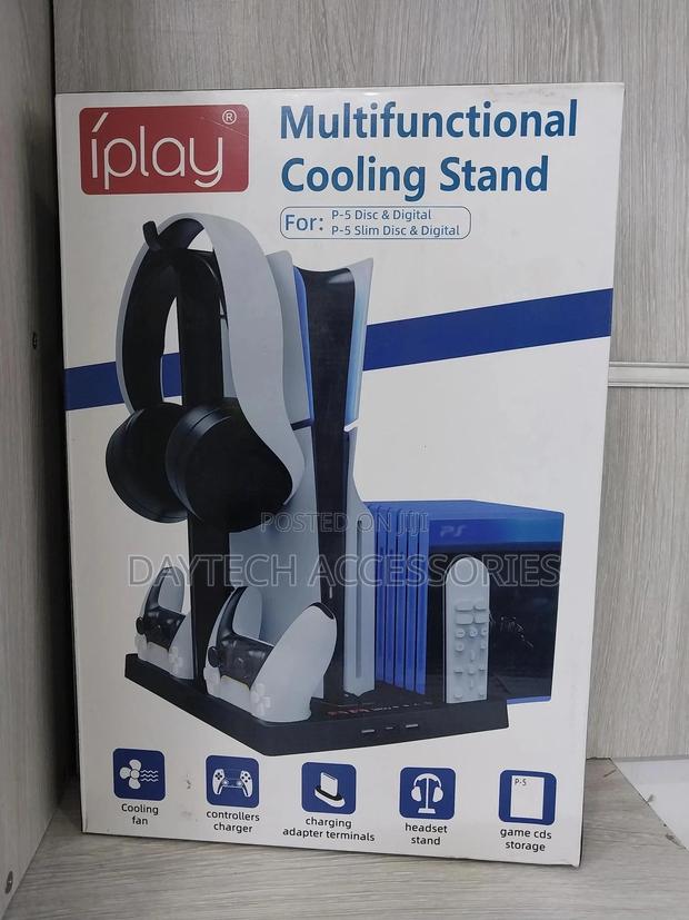 Iplay Ps5 Pro/Slim/Ps5 Standcooling Station for Playsation 5 - thumbnail 2