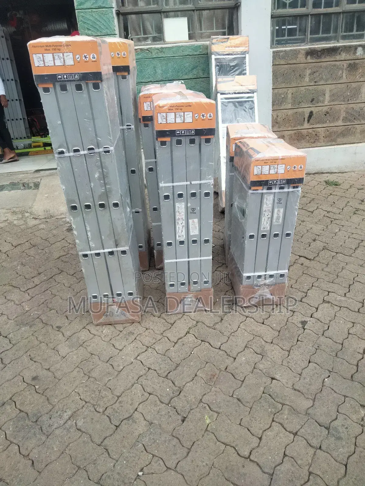 Stainless Aluminium Foldable Ladder