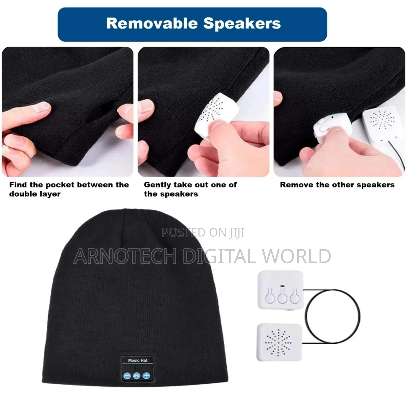 Outdoor Fashionable Bt Speaker Hat
