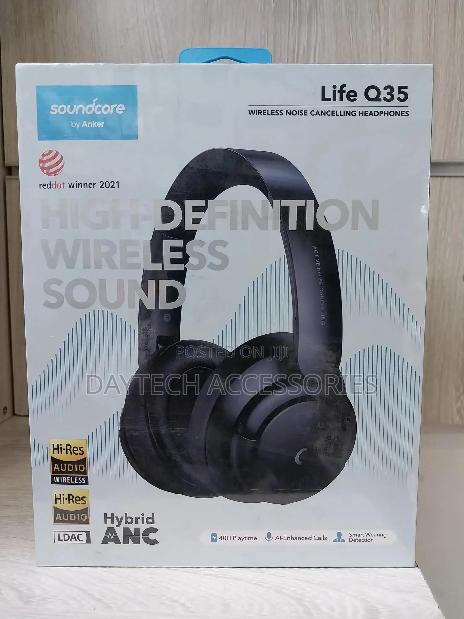 Soundcore by Anker Life Q35 Wireless Headphones Over Ear Bt
