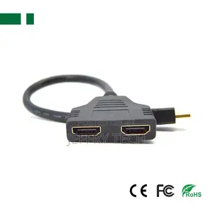 CHM-201 1*2 Hdmi Male to Female Splitter Cable
