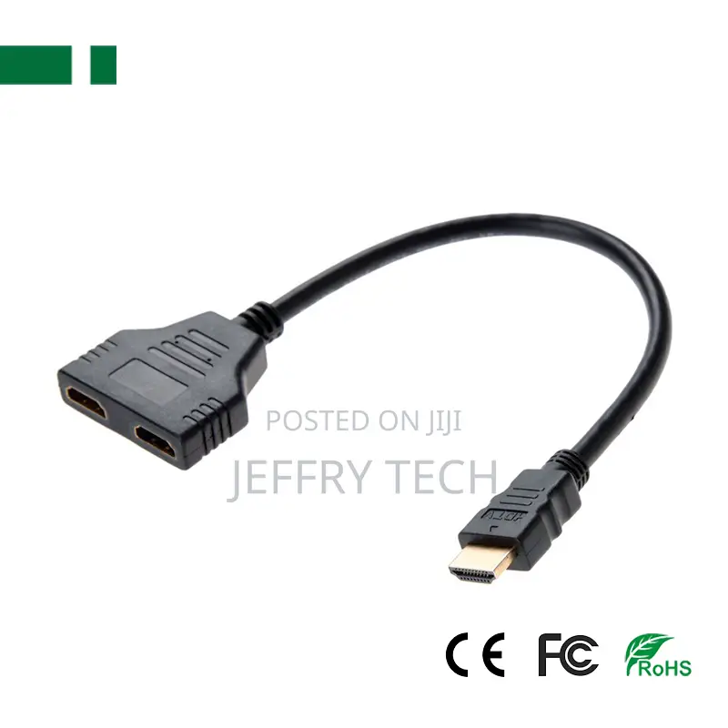 CHM-201 1*2 Hdmi Male to Female Splitter Cable