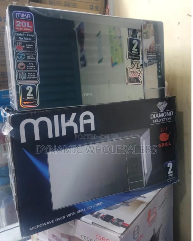 Mika Microwave, 20l, Manual - Black
