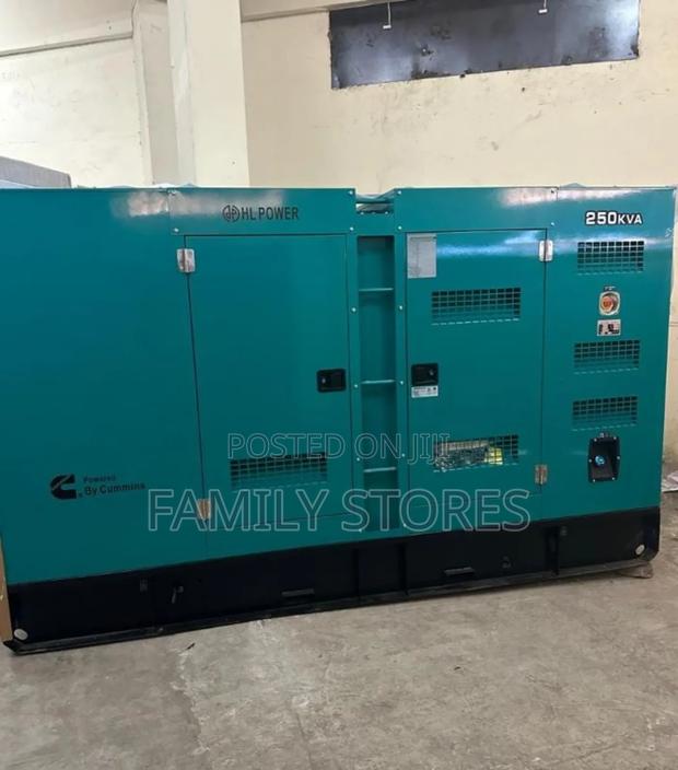 Cummins 250kva Diesel Silent Generator Stamford Alternator.