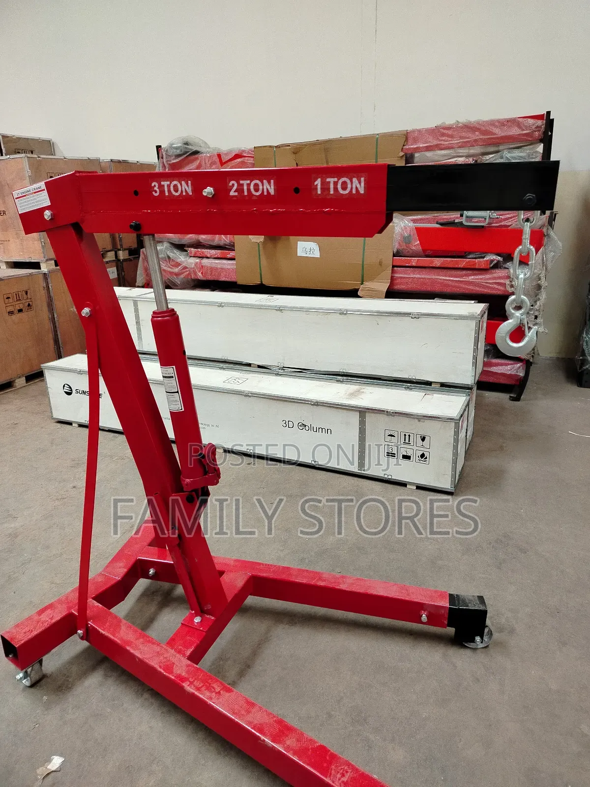 Commercial 3-Tonne Engine Crane Machine