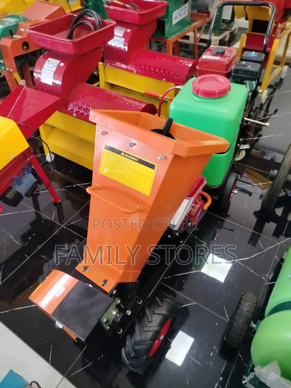Aico Japan Petrol Powered Wood-Chipper Machine.