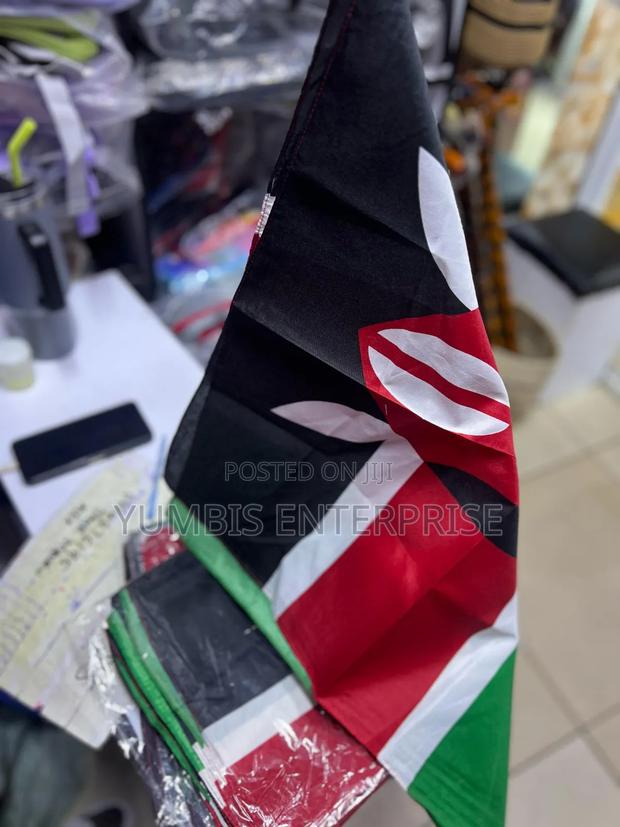 Kenya Flag Bandanas Size 30cm by 30cm at 1000 - main view