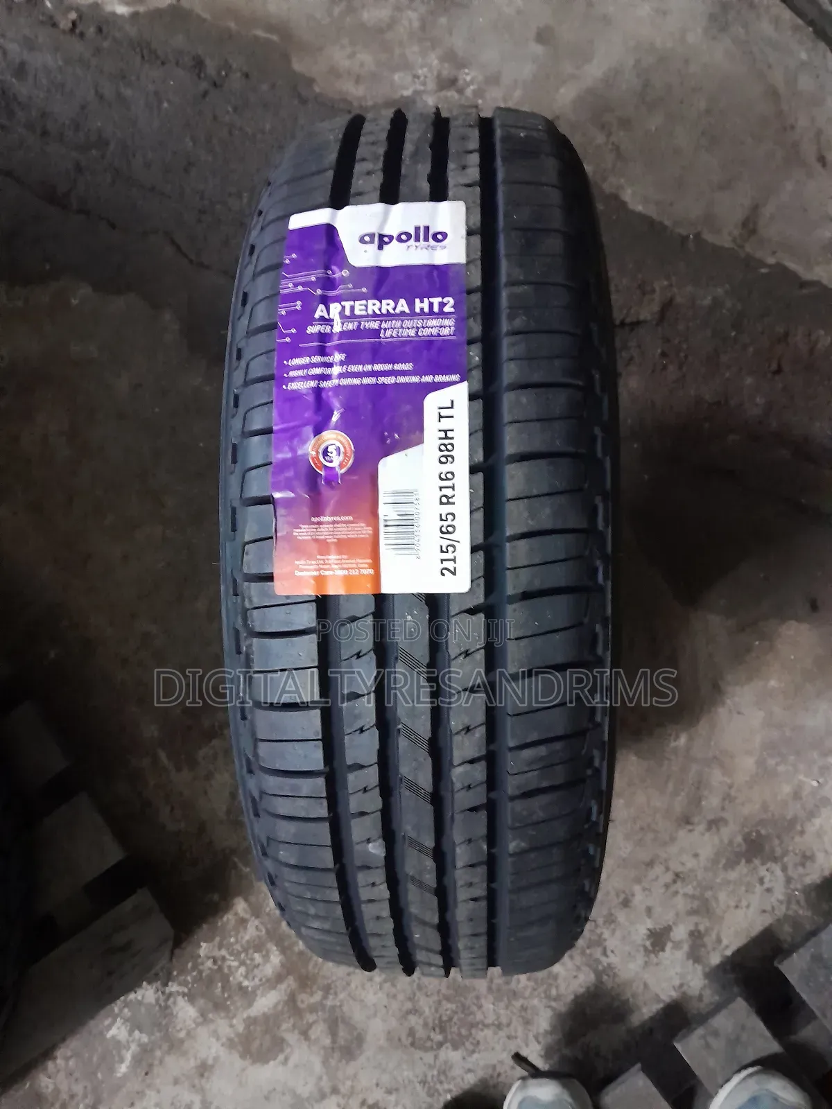 215/65r16 Apollo Tyres Brand New Made in India
