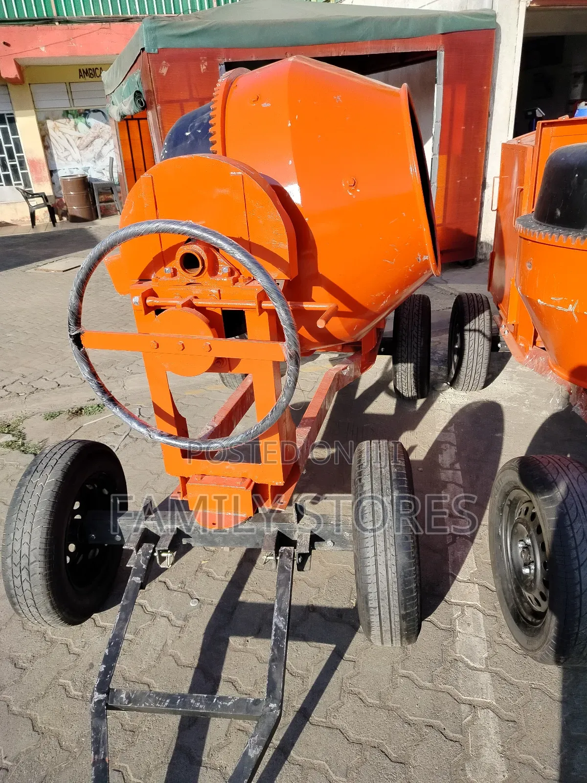 Titan 500l Concrete Mixer 8.5hp Engine