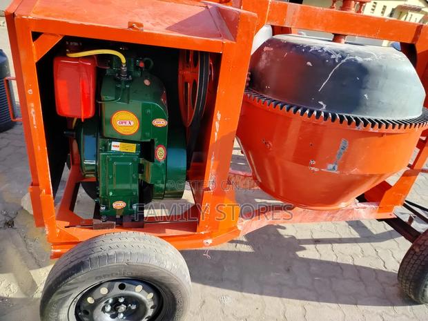 Titan 500l Concrete Mixer 8.5hp Engine - thumbnail 2