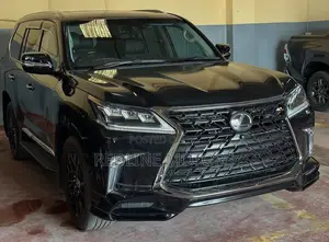 Lexus LX 450d AWD 2018 Matt Black