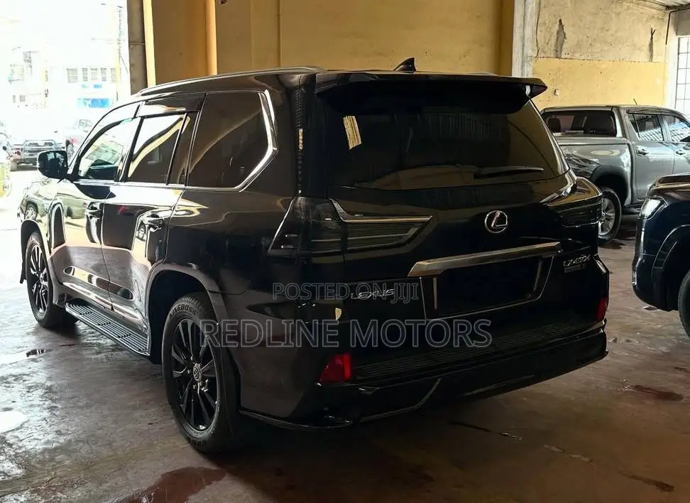 Lexus LX 450d AWD 2018 Matt Black