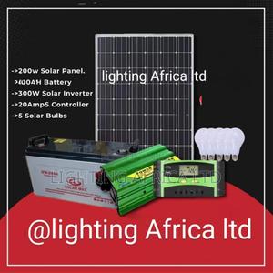 200w Full Solar Kit +300w Inverter+20a Controller - thumbnail 2