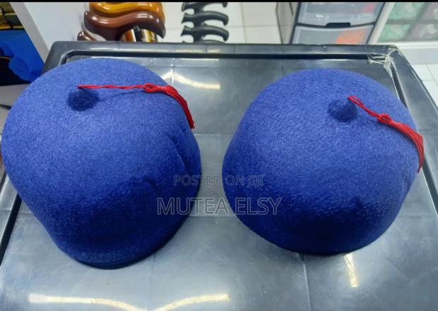 Royal Blue Faz Hats - thumbnail 4