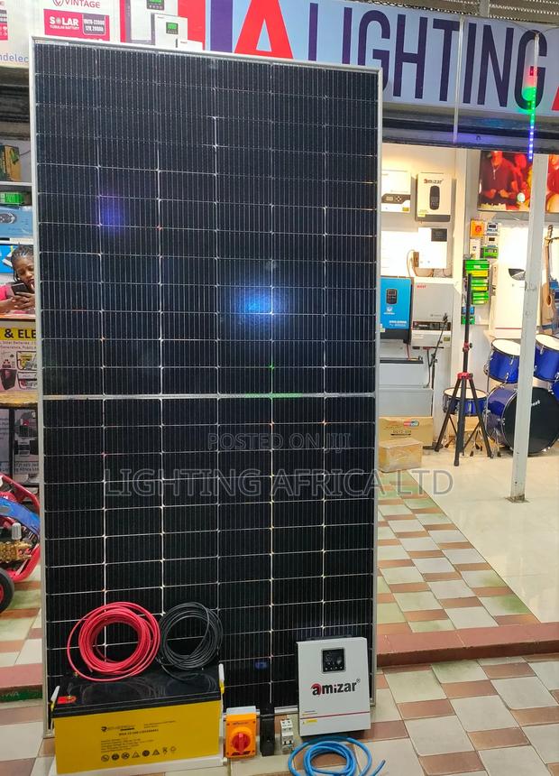 1000watts Hybrid Inverter Lighting Africa Off-Grid Kit