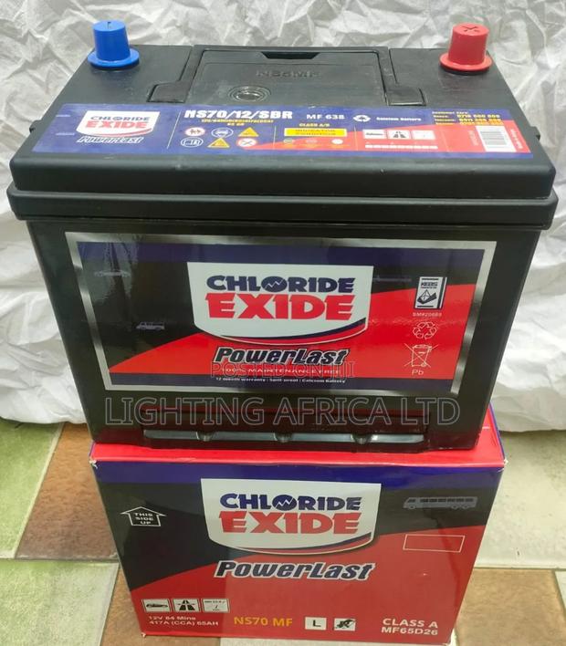 Chloride Exide Ns70 Car Battery Maintenance Free