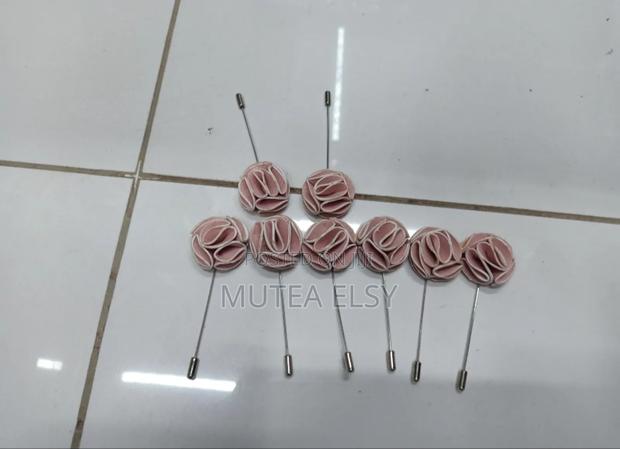 Dusty Pink Lapel Pins - thumbnail 2