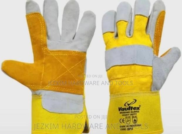 Leather Gloves (Double Palm)
