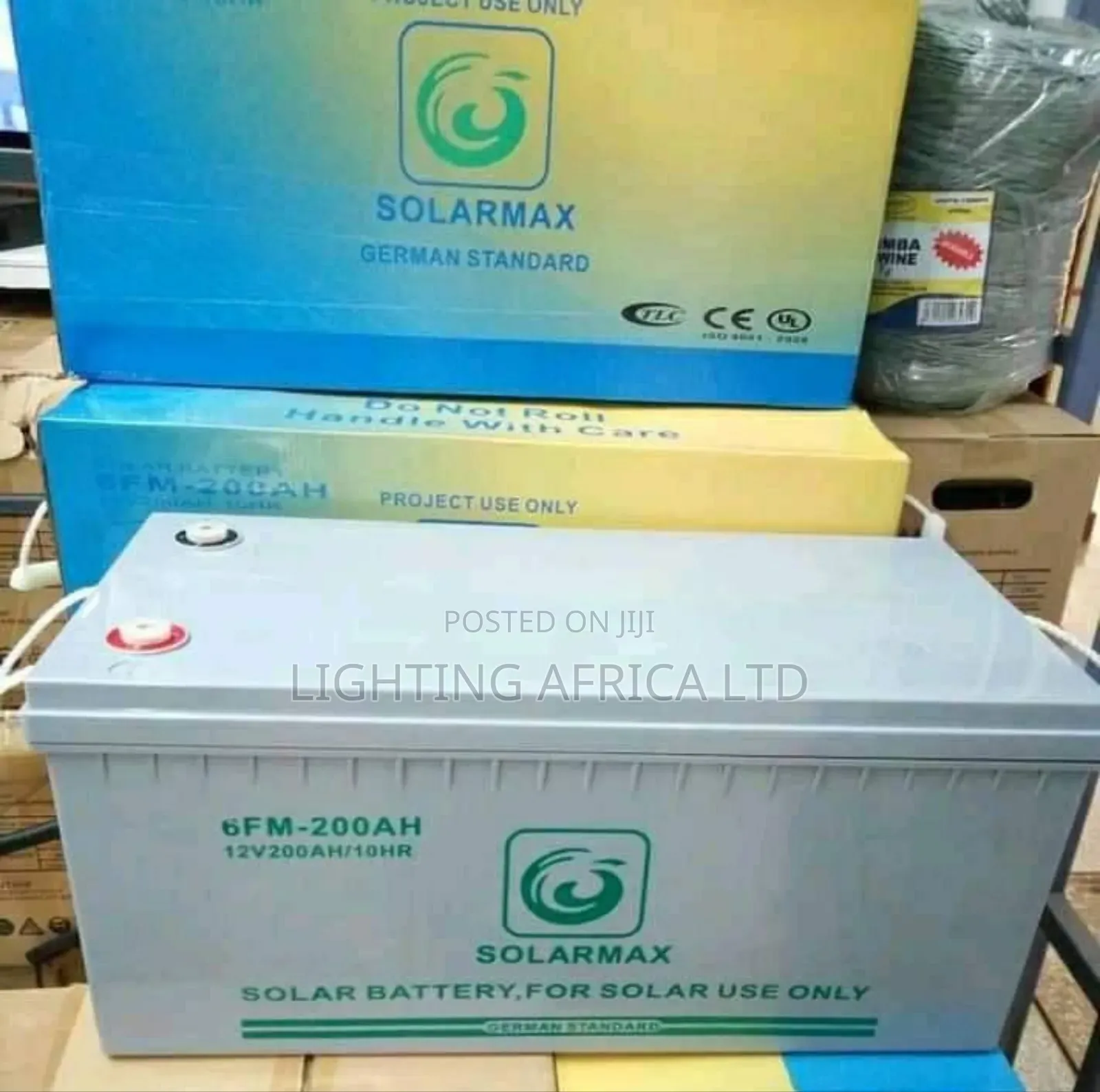 200ah Heavy Duty Solarmax Solar Battery