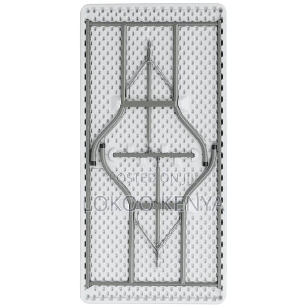 Office Table : White Foldable Dining Table - thumbnail 3