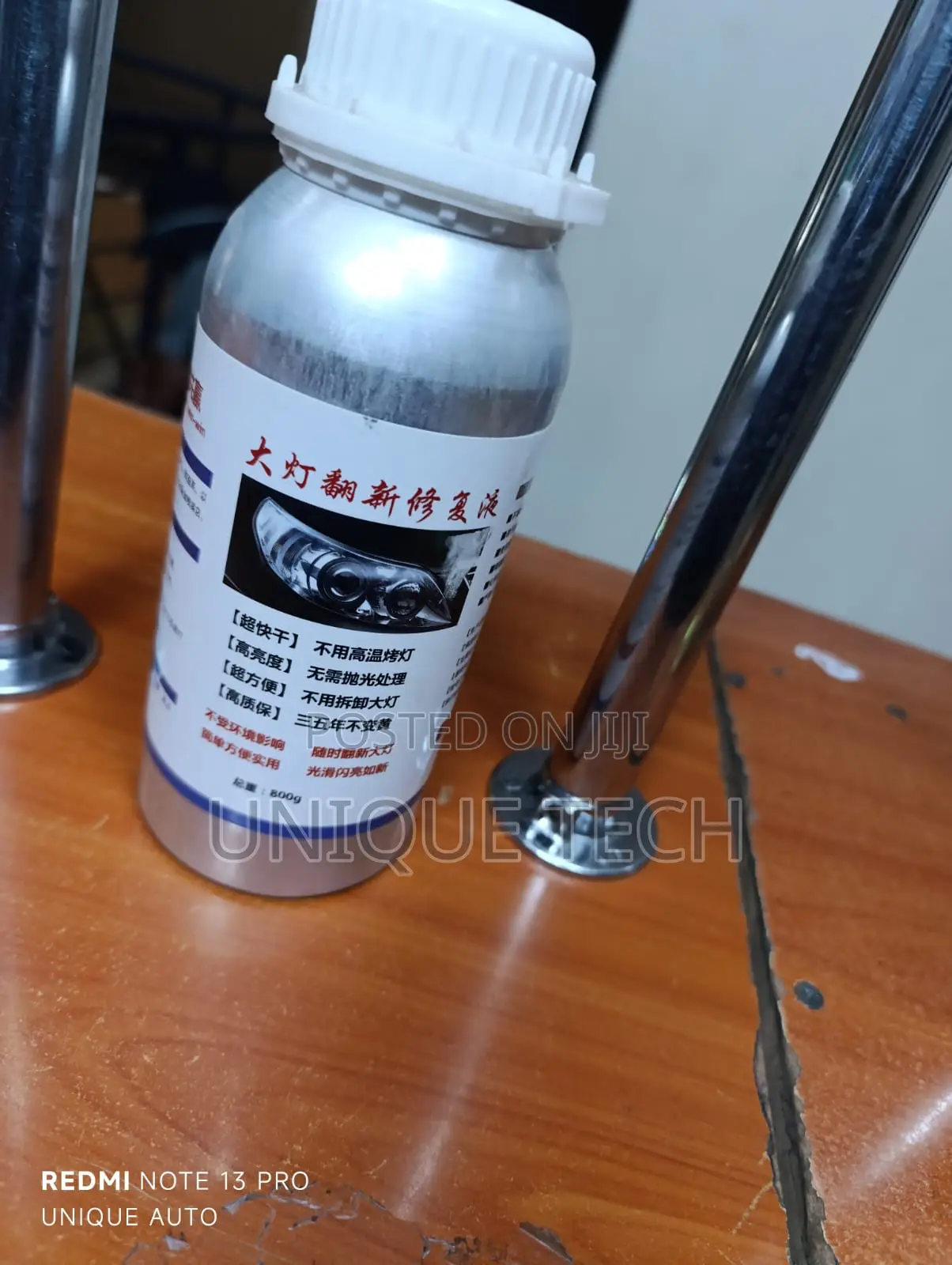 Headlight Restoration Liquid 800g Sealed