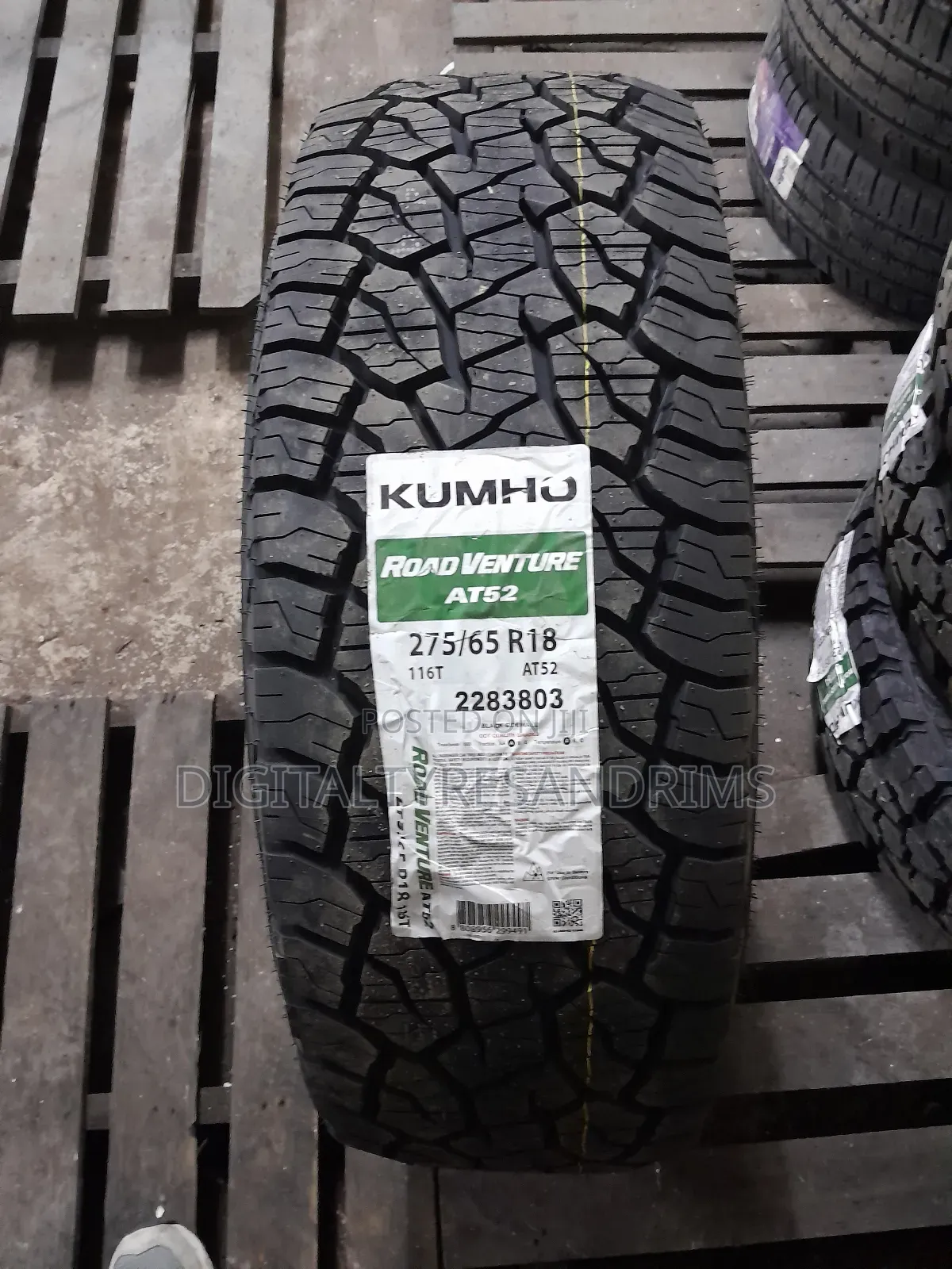 275/65r18 Kumho Tyres Brand New Made in Korea