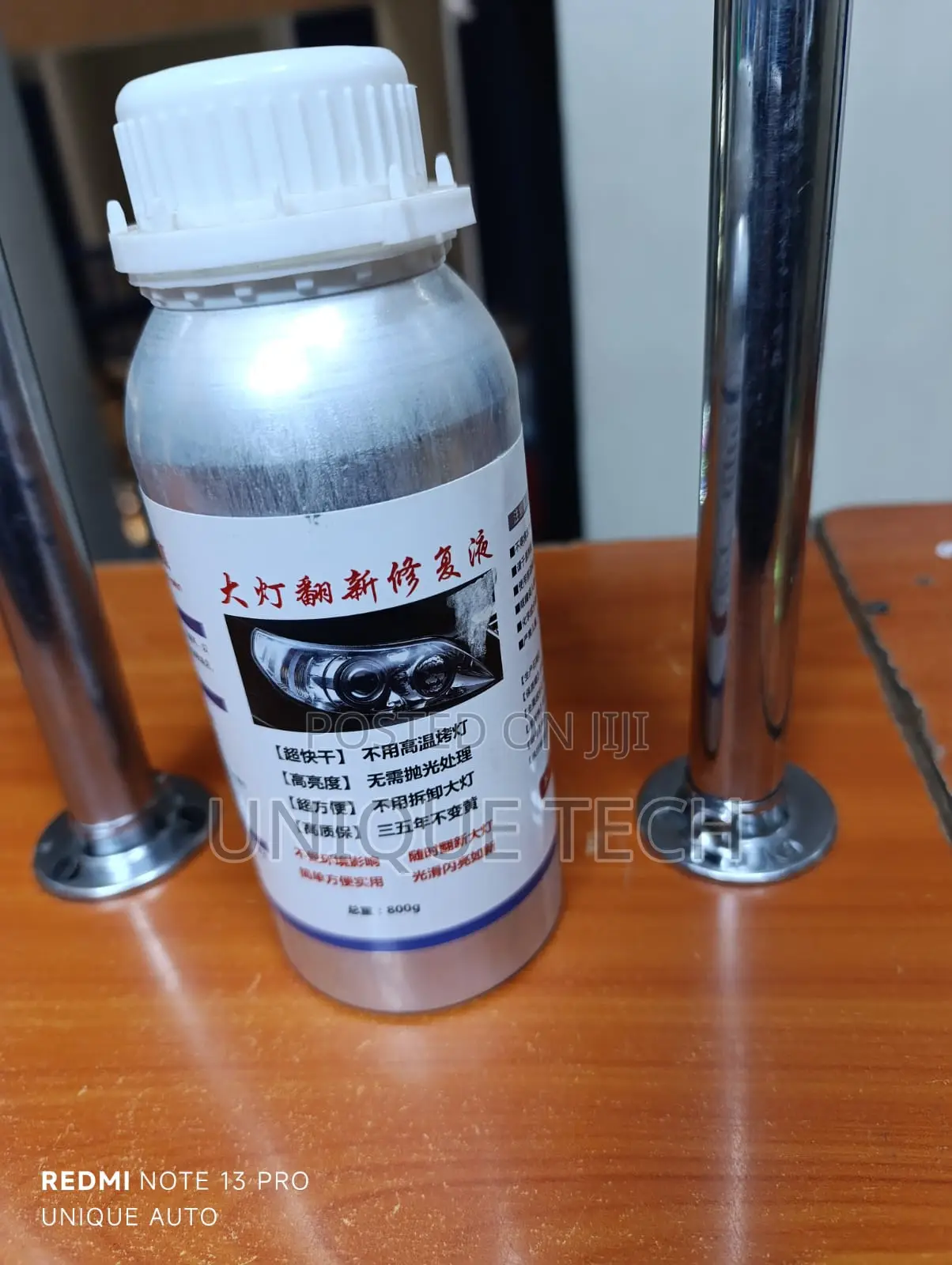 Car Headlight Restoration Liquid-Restore Foggy Headlights