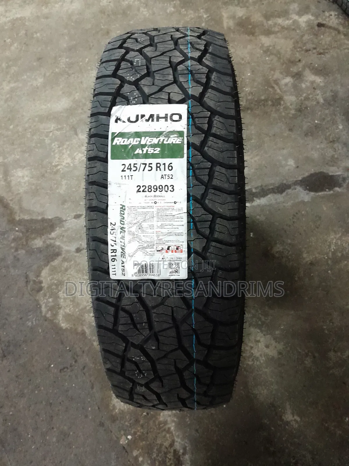 245/75r16 Kumho Tyres Made in Korea Brand New