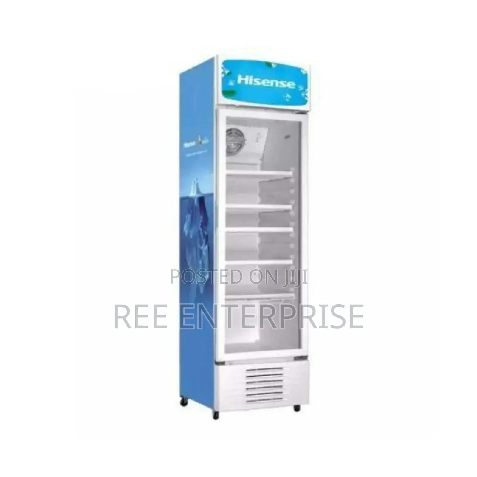 192litres Showcase Hisense Glass Door With Lock