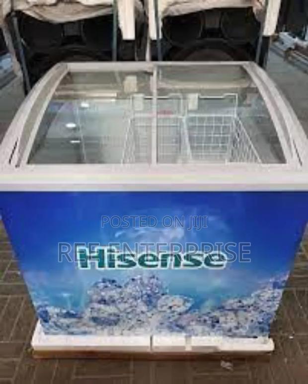 213 Litres Showcase Ice Cream Freezer With Glass Door
