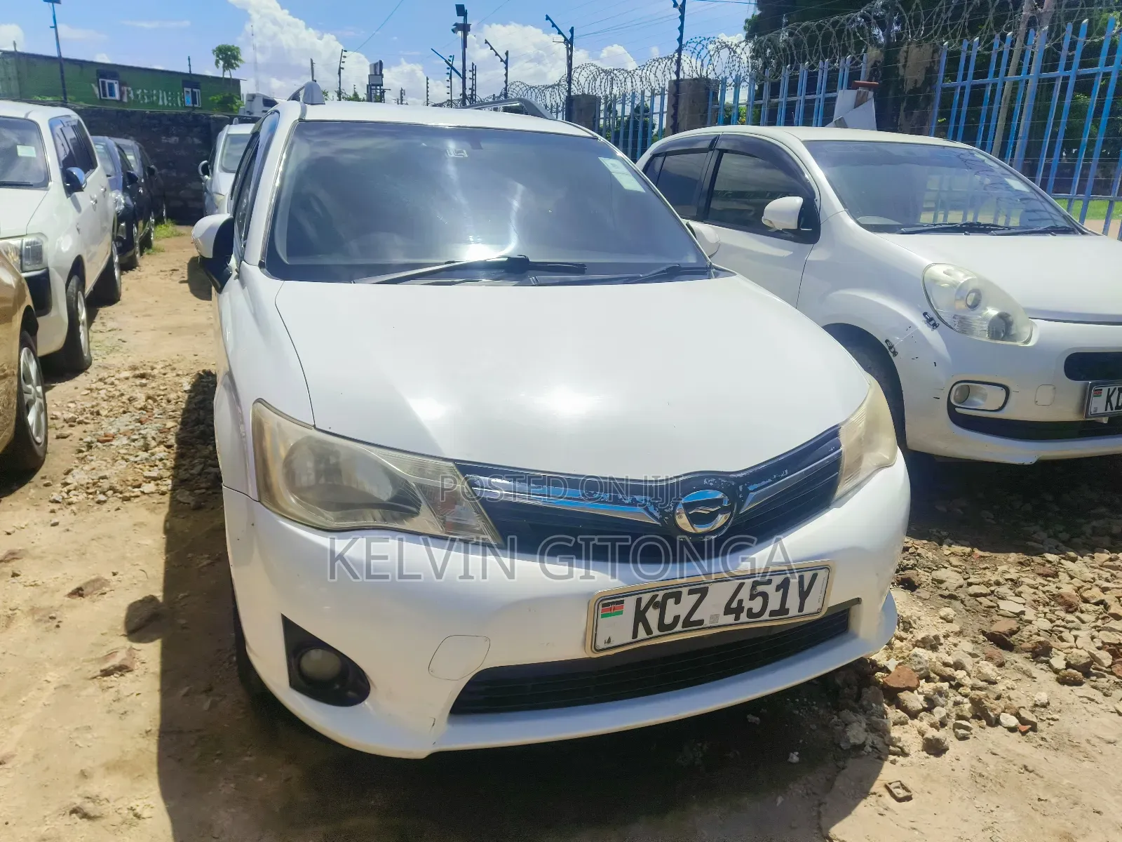 Toyota Corolla Fielder 2013 White